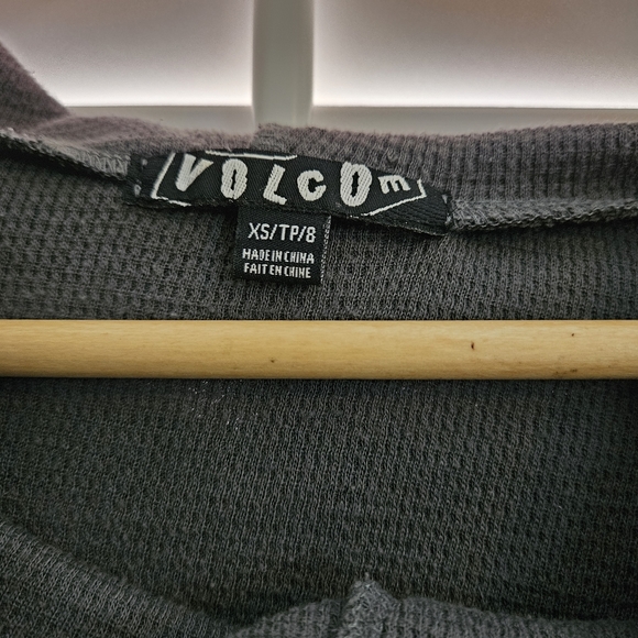 Volcom Women's Cowl Neck Hoodie - Picture 5 of 6